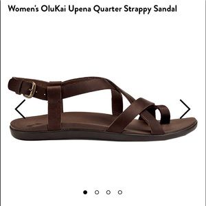 Olukai strapped leather sandals